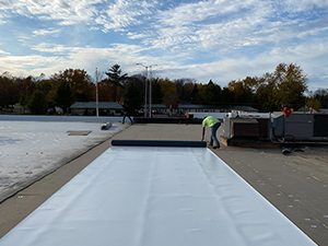 Flat Roof Replacement - Fenton, MI 2